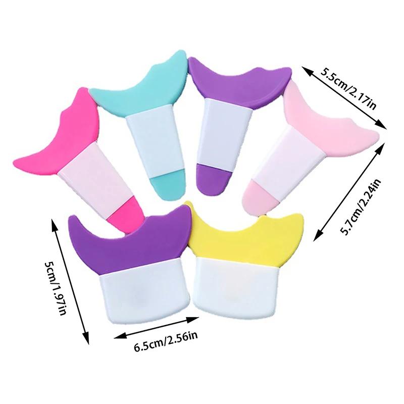 Eyeliner Template Mascara Shield Applicator Multifunctional Silicone Brush Lash Stopper Eye Makeup Tool Eye Makeup Aid Wholesale