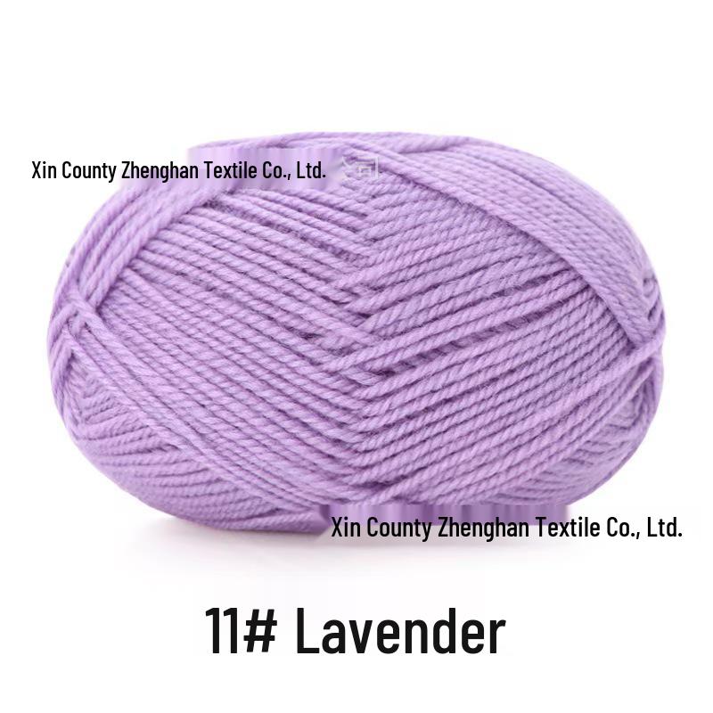 Snowy Velvet 3-Ply Medium Thick Yarn Kit: Knitting Needles, Scarf, Sweater, Baby Yarn, Crochet, DIY Material.