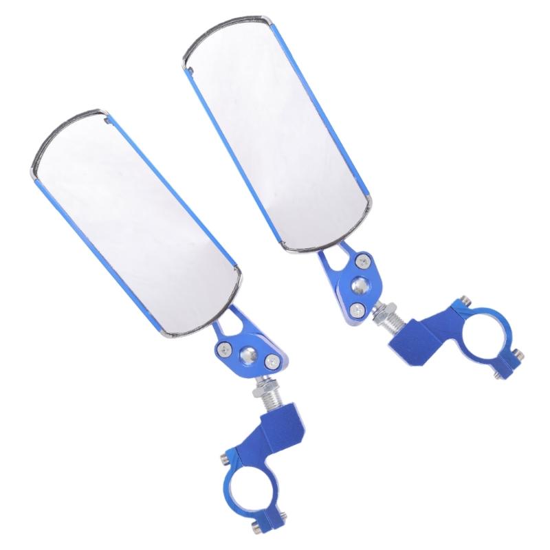 

Bike Rear View Glass Bicycles Wide Ranges Back Sight Cycling Accessories Safety синій