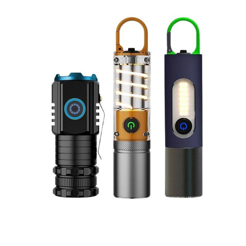 Multifunctional Outdoor Flashlight - Camping Lantern & Night - Riding Flashlight, Waterproof, Long - Lasting Battery Life