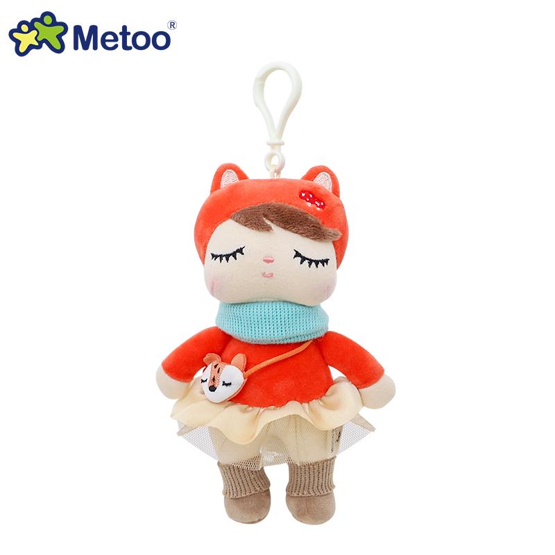 Non-Toxic Metoo Mini Angela In The Forest Animal Plush Doll Charm Cute Soft Stuffed Toys Bag Pendantkids And Baby Holiday Gifts