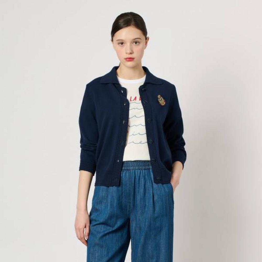 Bcbg Wappen Collar Knit Cardigan B4m3k101