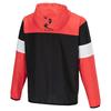 Mizuno Windbreaker Radiant N-XT Jacket, Water-Repellent Jersey, Unisex, 32JEB220, Red/Black