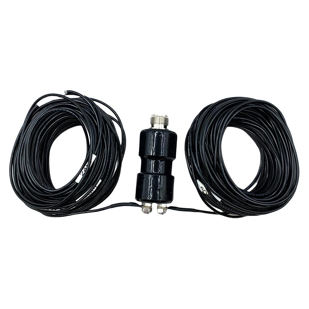5-50MHz HF Horizontal Dipole Antenna Ham Radio Shortwave Antenna Horizontal Balun Antenna for Emergency Communication