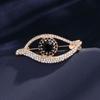 Decoration Rhinestone Eye Brooches Crystal Pendant Banquet Clothes Pin Devil Eye Brooch Pin  Gifts