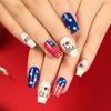 Independence Day Nail Stickers & Art - Ballet Style Removable & Wearable Nail Pieces