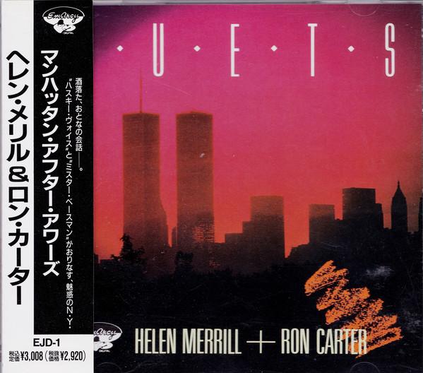 

CD HELEN MERRILL + RON CARTER - Duets EJD1 EmArcy 1989 Japan Jazz