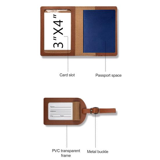 Sturdy Pass-port Holder Portable Unisex Organizer
