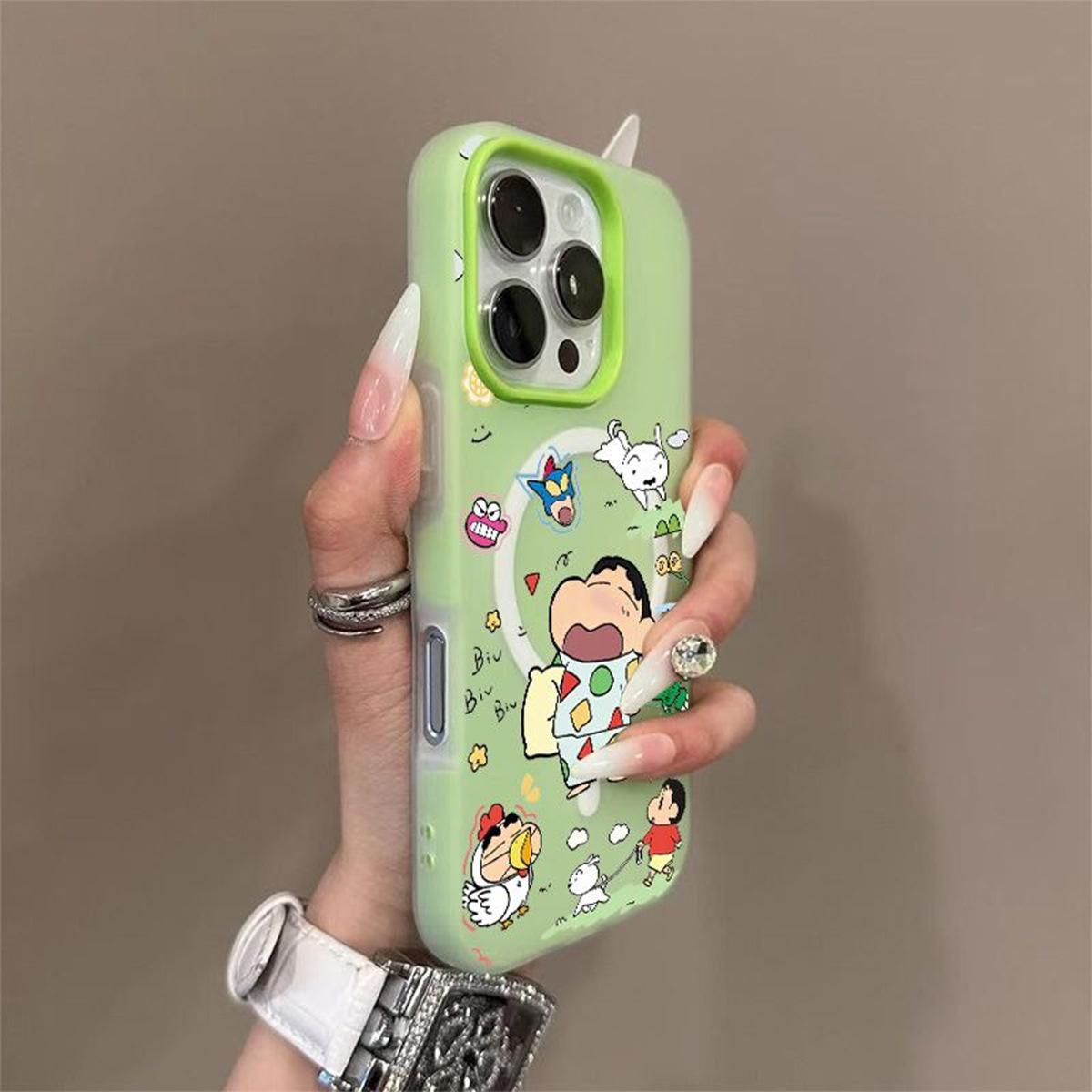 

Jelly 2-in-1 Magnetic Suction for Apple Lens Protective Case 17pm Summer Premium Cartoon for Apple 17pro Mobile Phone Case For iPhone 17PROMAX