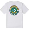New Converse Regular T-Shirt Men's White 10026673-A02