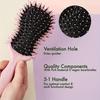 Women's Hair Comb Hollow Shaped Curly Hair Comb Multi Functional Scalp Massage And Anti-static Fluffy Hair Brush