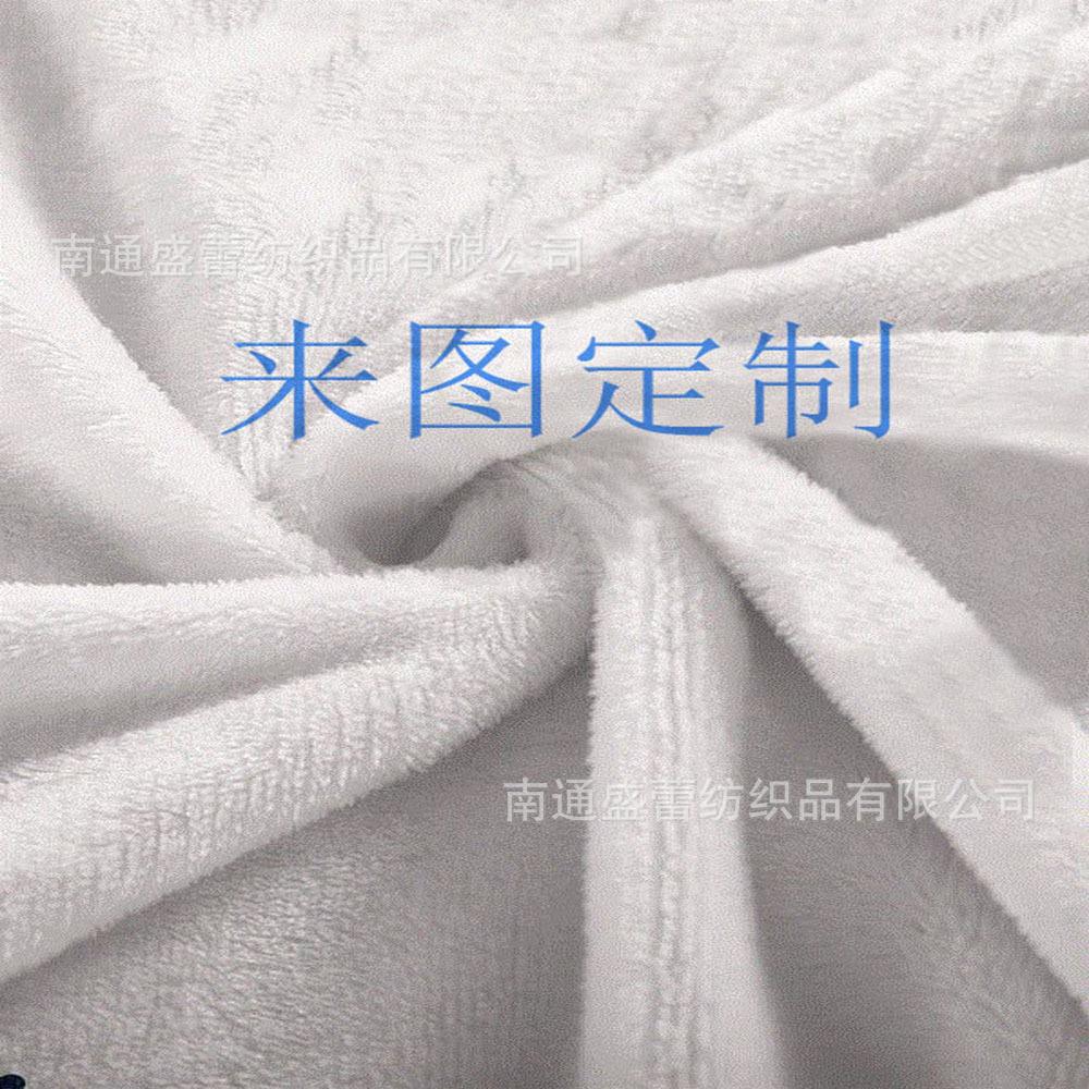 3D Digital Printing Flannel Blanket Sofa Blanket Blanket Single Layer Thickening