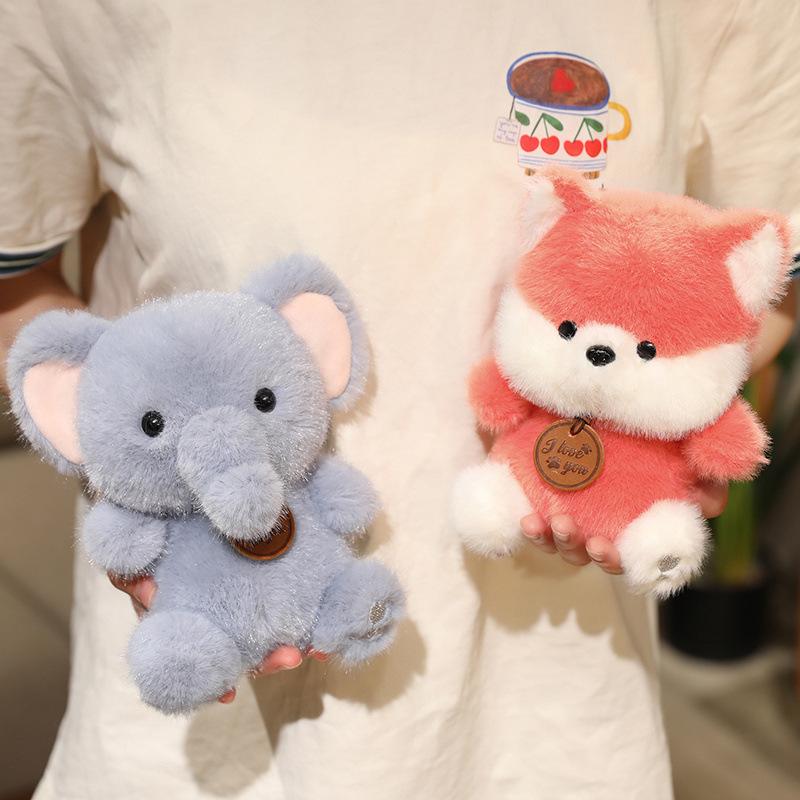 Small Animal Rabbit Three-flower Cat Doll Plush Toy Capybara Pig Doll Children's Soothing Doll