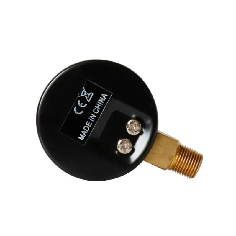 40mm Face Pressure Gauge 1/8" BSPT Bottom Mounted,accuracy 2.5%,maximum Temperature 60 ℃,Suitable for Air,water,fuel,liquids