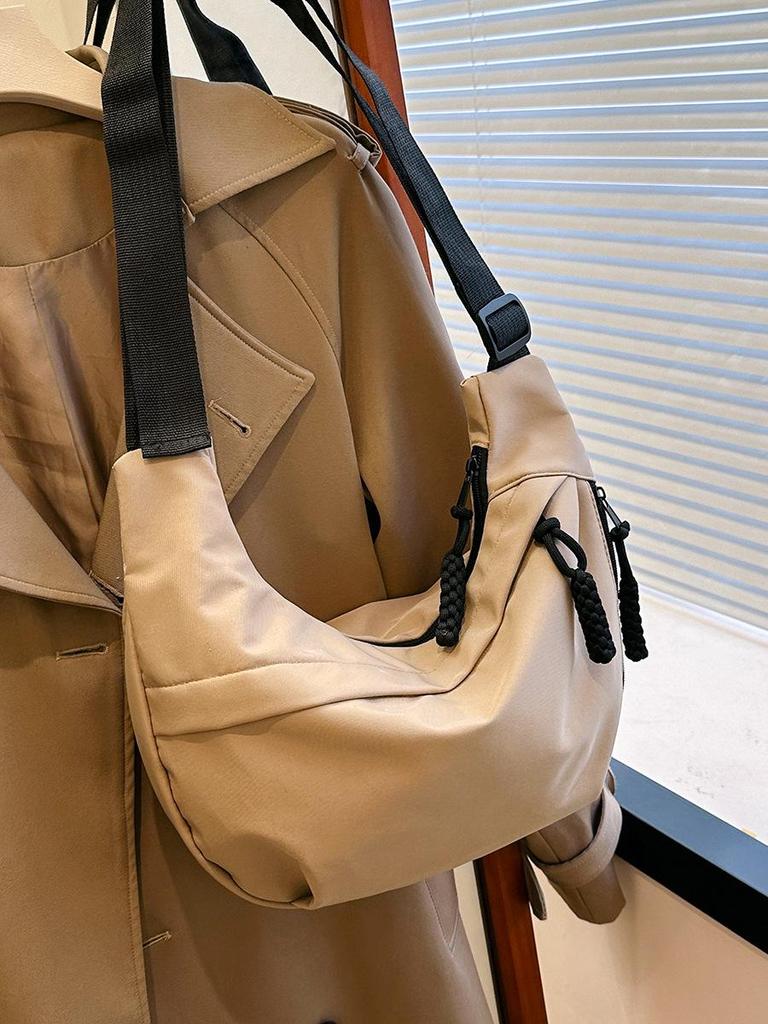 2024 Women's Korean Style Casual Fashion Large Capacity Crossbody Tote Bag