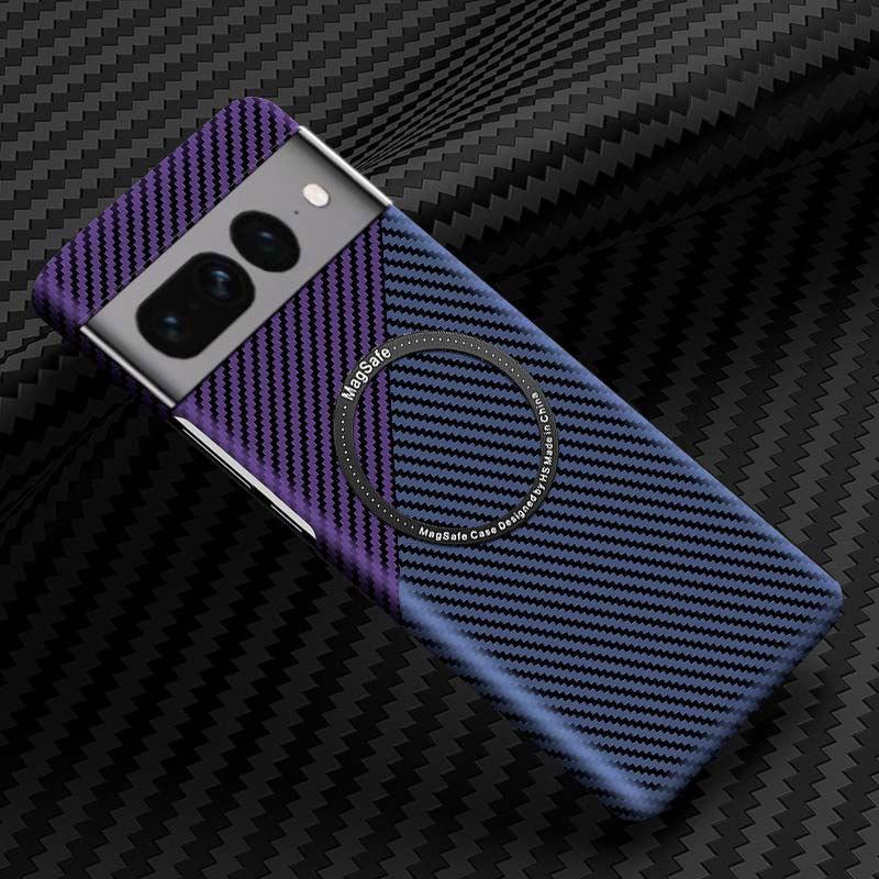 Google Pixel 7 Pro Magnetic Case: Wireless Charging & Carbon Fiber Protection for Pixel 7A