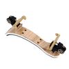 Violin Shoulder Rest Collapsible Height Adjustable Ergonomic Violin Shoulder Support for 1 2 Wood Grain