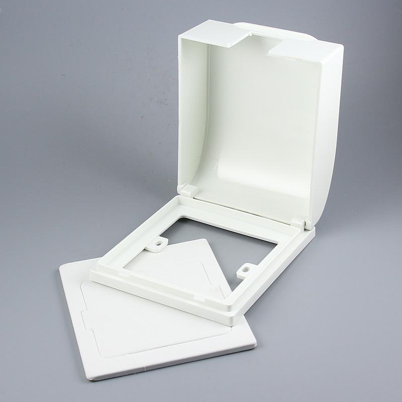Splash-Proof and Waterproof Box for 86, 146, and 118 Type Wall Switches and Bathroom Power Outlets