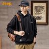 Jeep Men's Premium Embroidered Hooded Sweatshirt