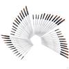 1 Mixed Set - Nylon Hair Handle Brush for Acrylic Beginners Art Supplies