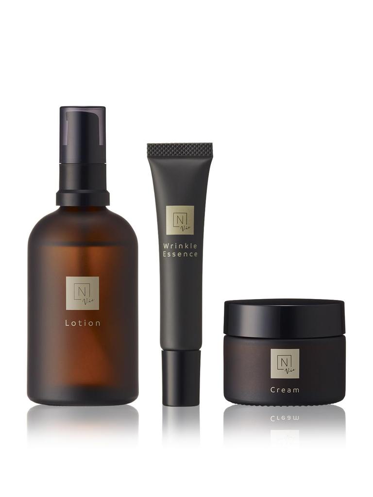 N organic Vie ensemble de soins pour la peau Lotion 100ml Masque anti-rides 15g Crème 47g Ensemble Lotion Sérum pour les yeux Crème de beauté Hydratant