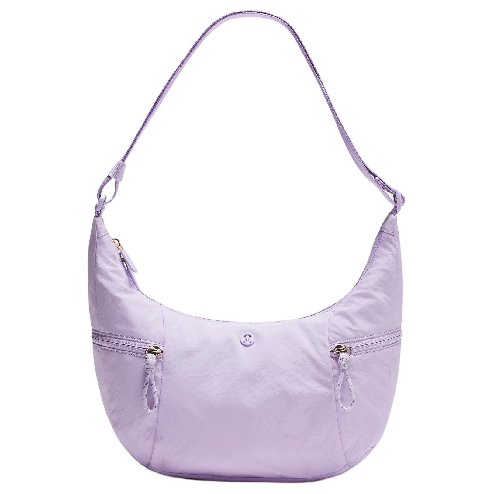 

Lululemon Slouchy Sling 6L Fashionable Versatile Adjustable Shoulder Strap Nylon Crossbody Shoulder Bag Unisex bags Lavender Frost-Purple LU9CACS-LFRS Lavender Cream