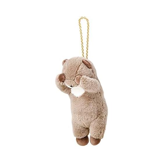 Ribuhaato Reel Mascot Kubinekko Otter (Total Length Approx. 15cm) Accessory Case Cute 97123-33