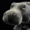 Cute Lifelike High Soft Standing Hippo Stuffed Animal Toys Real Life Hippopotamus Plush Doll Birthday Gift for Kids