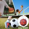 Training Basketball Net Bag Thick Nylon Durable Football Storage Mesh Portable Equipment Holder for Sports Activities