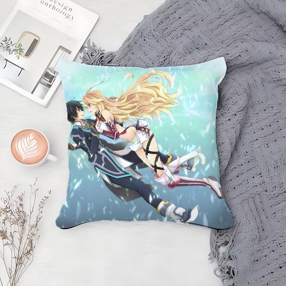 Cool S-Spirit Chronicles-MT Cartoon Pillow Case Printing Pillowcase Living Room Sofa Cushion Cover Bedroom Room Decor