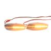 For Peugeot 207 308 3008 5008 RCZ For Citroen C3 C4 C5 DS3 DS4 Car LED Dynamic Turn Signal Blinker Side Marker Fender Light