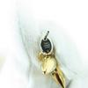 Excellent LOUIS VUITTON Pierce Bookle Dreille Louisette Pandan Gold M00630 Used