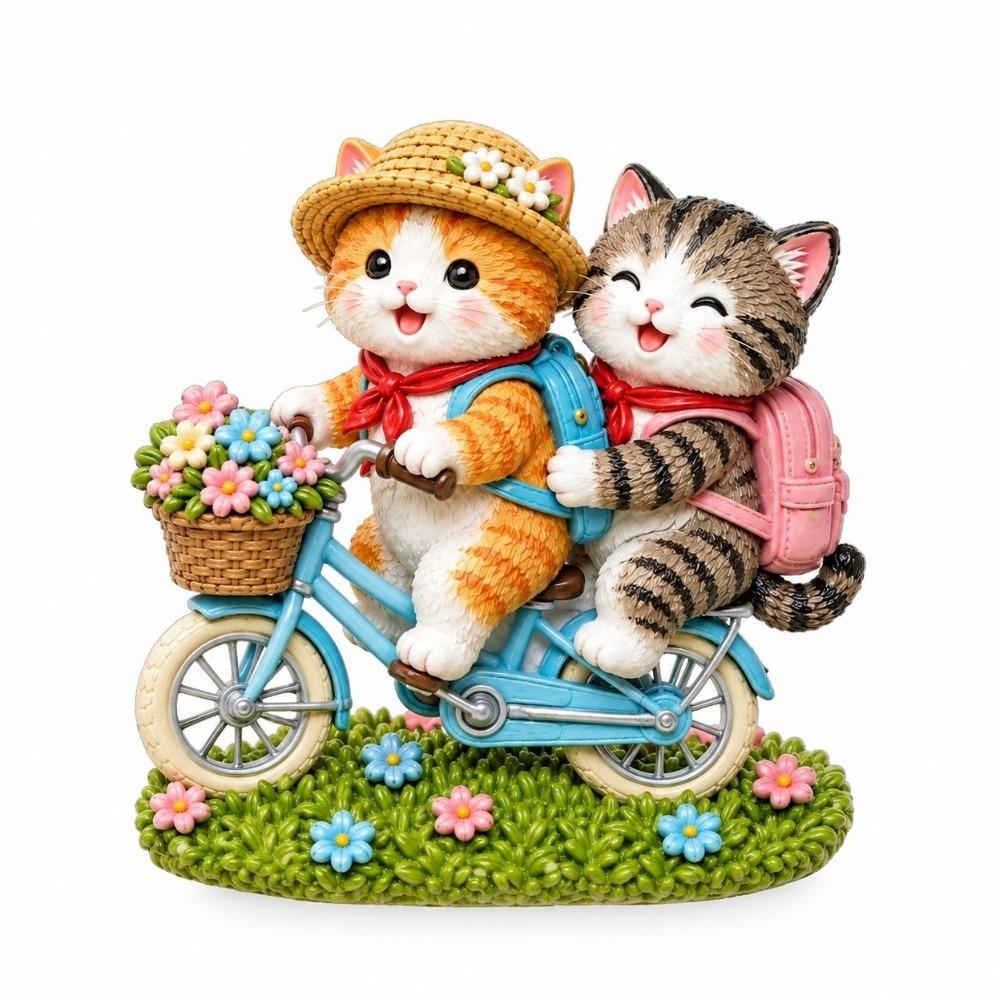 Cute Cat Theme Cat Fridge Magnet Simulation Decorative Fridge Magnet Refrigerator Decoration