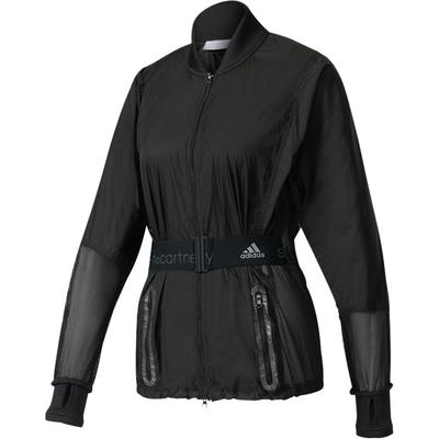 Giacca da Donna Casual Sportiva a Maniche Lunghe con Collo Alto e Zip Logo Giacca Nera S99199