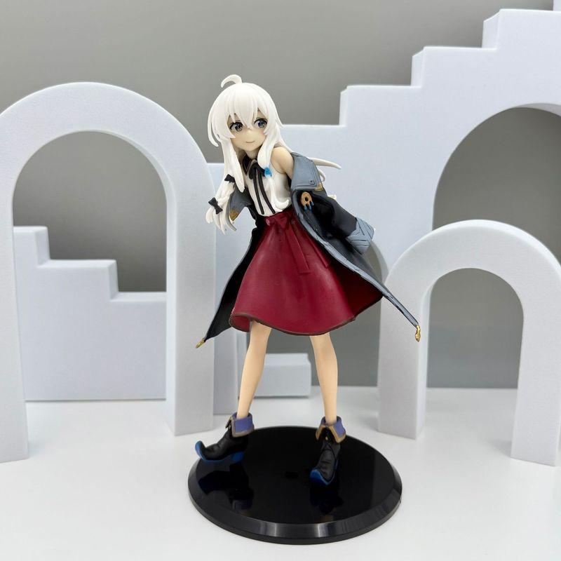 Wandering Witch The Journey of Elaina Anime Girl Action Figurine Desktop Decoration Boy Toy