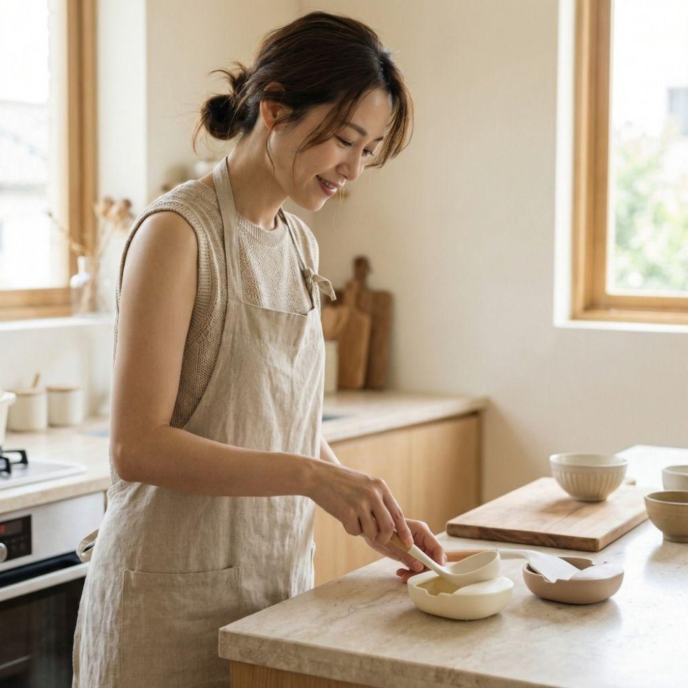 Heat-Resistant Spatula Holder Non-slip Soup Spoon Rack Fruits Bowl Chopstick Rest  Dinning Table