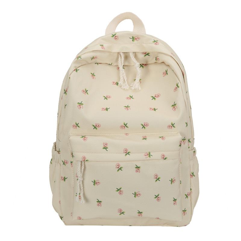 Schoolbag Backpack Female Japanese Ins Wind Small Fresh Primary and Secondary School Student Schoolbag Korean Version Casual Versatile Summer Simple