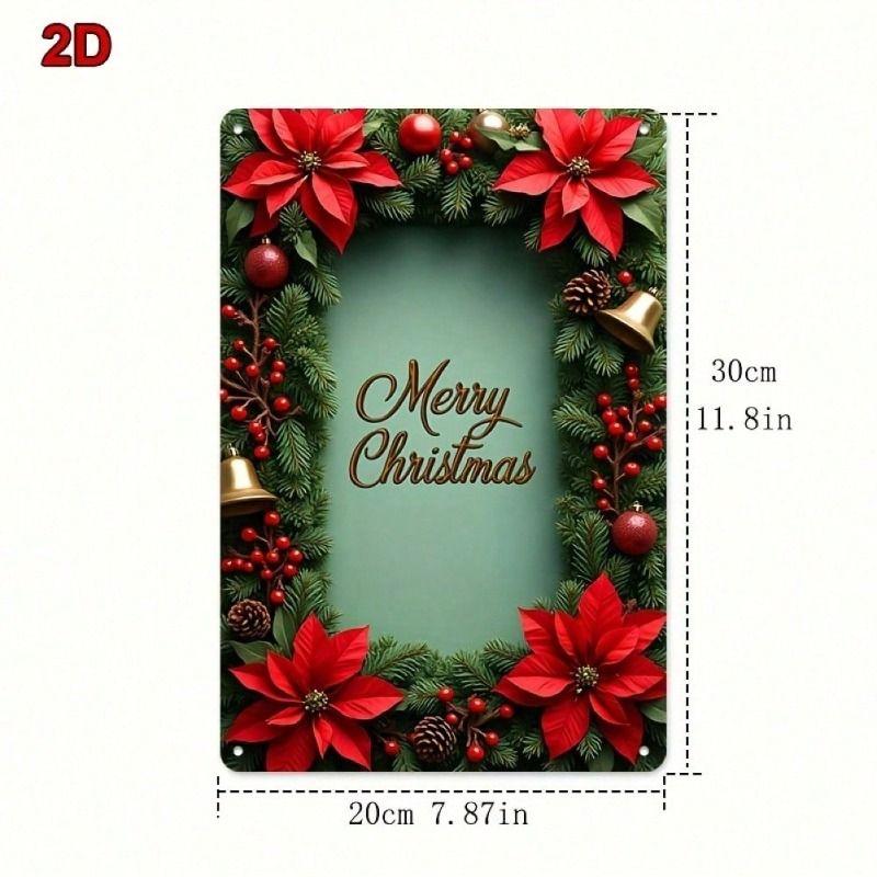 Retro Funny Theme Tin Paintings for Living Room Bedroom Kitchen Wall Decor