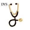 Creative Stethoscope Shape Brooch Pin Unisex Jewelry Gift for Nurse Doctor
