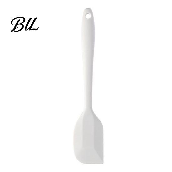 Heat-resistant Spatula Silicone Adjustable Scraper with Ergonomic Grip Double-Sided Arc Design Double-sided Heat Resistant Food Grade Baking M