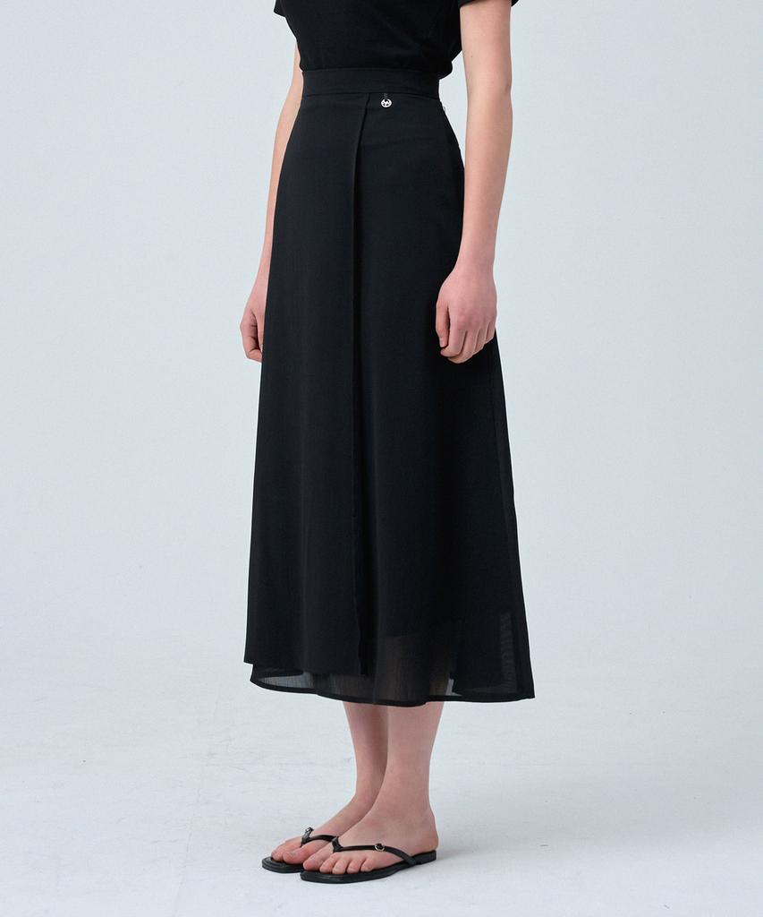 MICANE Daria Chiffon Long Skirt