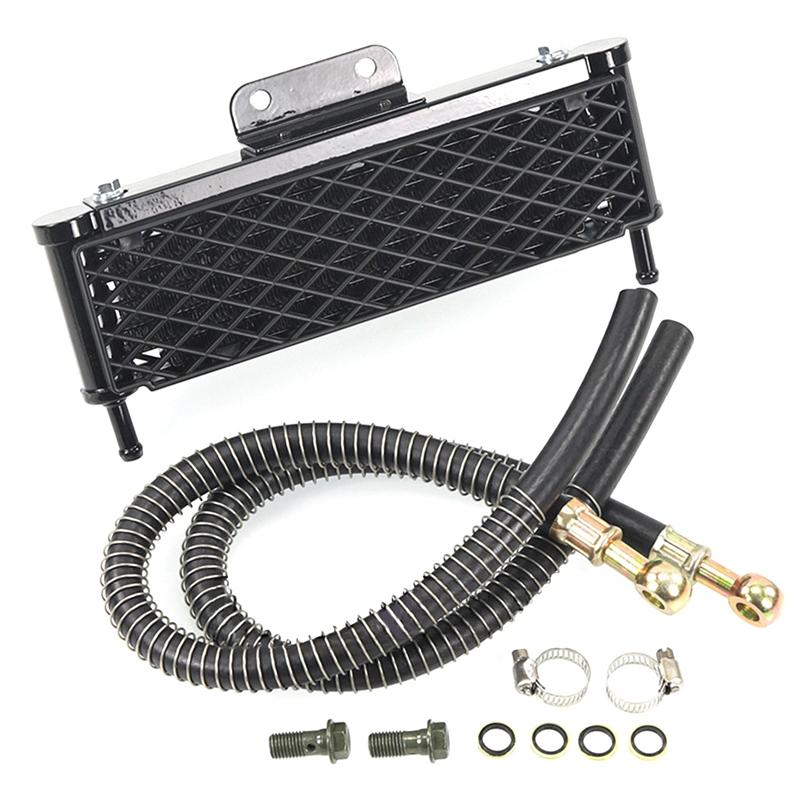 Top Sale Motorcycle Radiator Interface Engine Oil Cooler 50-160Cc ATV Oil Cooling