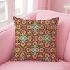 ART Indian Ethnic Pattern Pillow Case Pattern Printing Pillowcase Living Room Sofa Cushion Cover Bedroom Room Decor