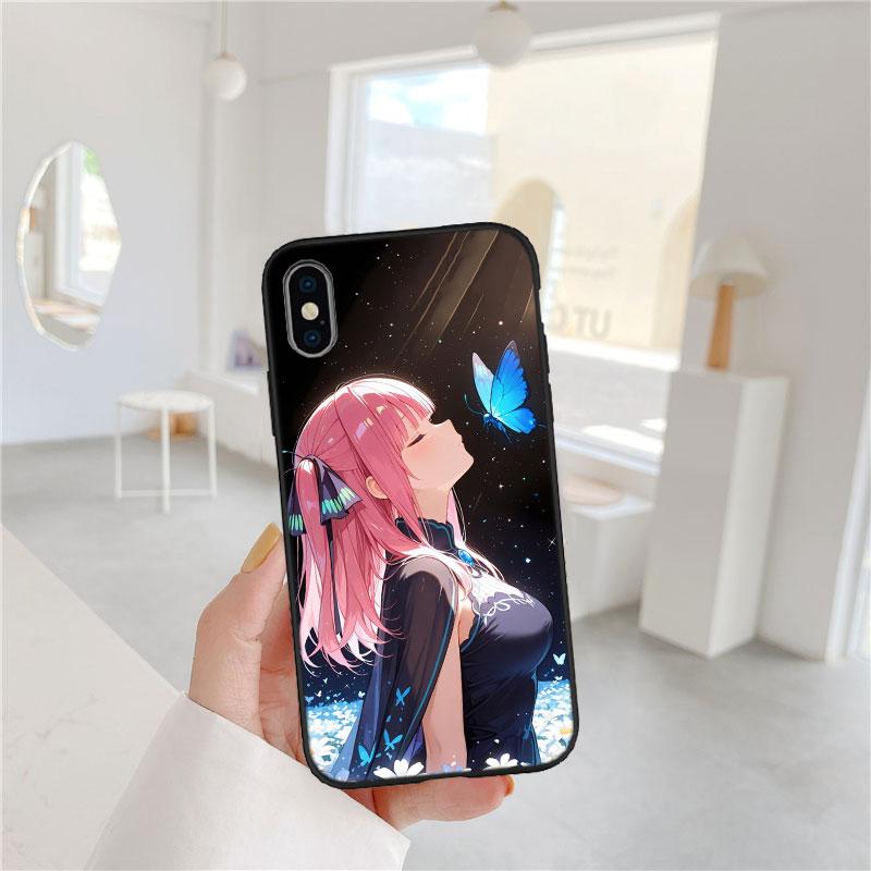 LO62 Miku Nino Itsuki Nakano Phone Case for Samsung Galaxy Note 10 20 S23 S24 S25 Ultra FE Plus Edge Lite A02S A35 A07 A17