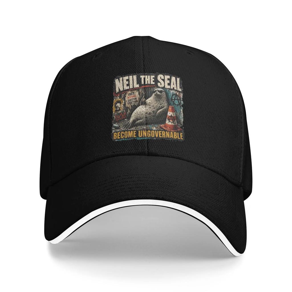 Seal Of Approval Baseball Cap Hip Hop Sandwich Hat For Men Women Adjustable Caps Hat Sport