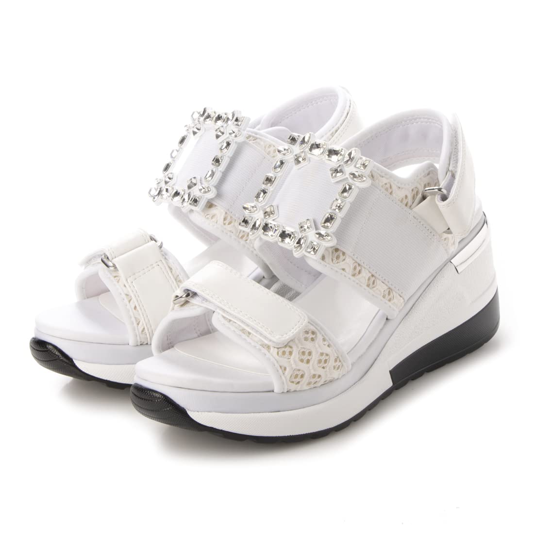 

Сандалии Bijou Style Up Sneaker Sandals IW5322 Large [Ivor] Женские белый