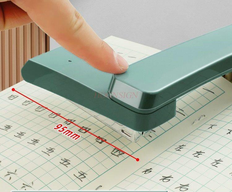 Large heavy-duty thickened stapler, household multifunctional rotatable stapler