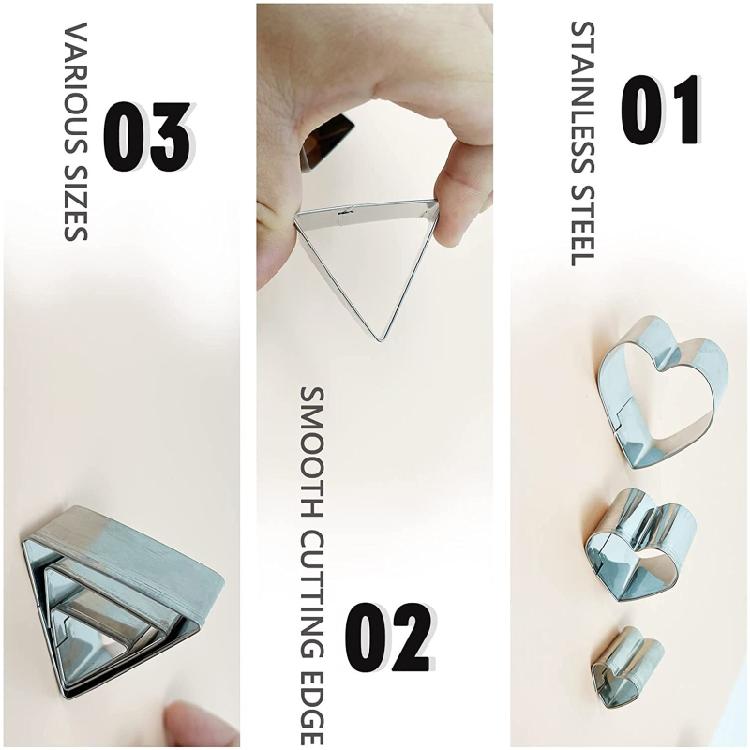 Clay Cutters Clay Earring Cutters Stainless Steel for Jewelry Making