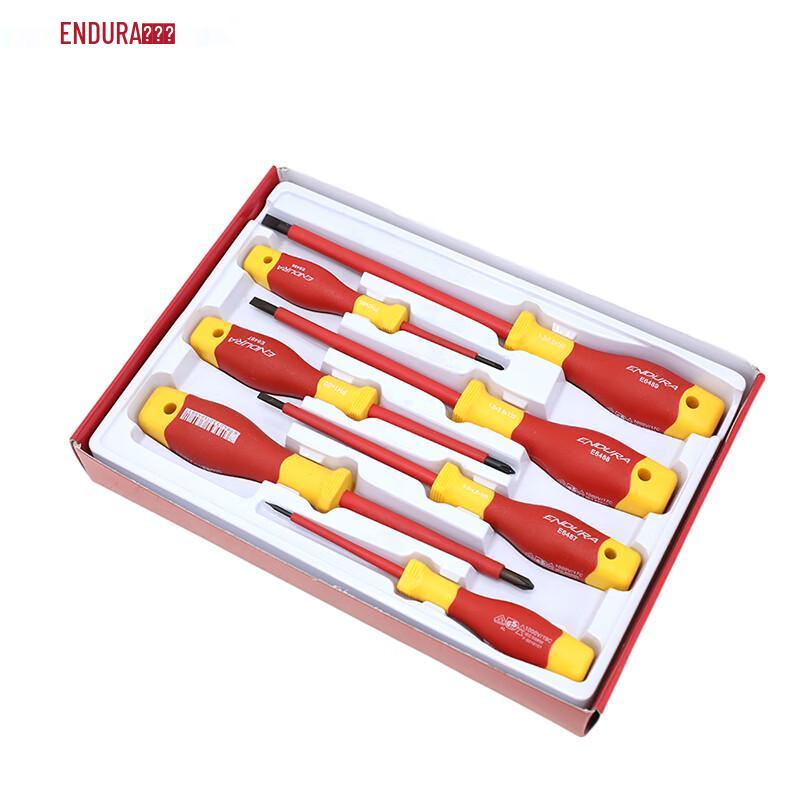 ENDURA 7-Piece Insulated Screwdriver Set