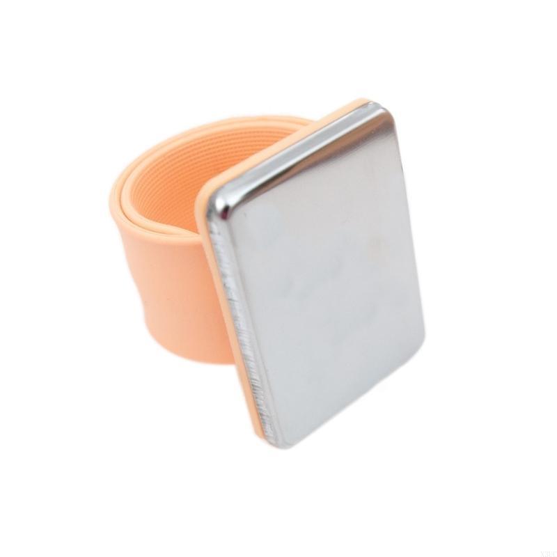 Sewing Needle Cushion Holder Sewing Pins Storage Slap Bracelet X3UC